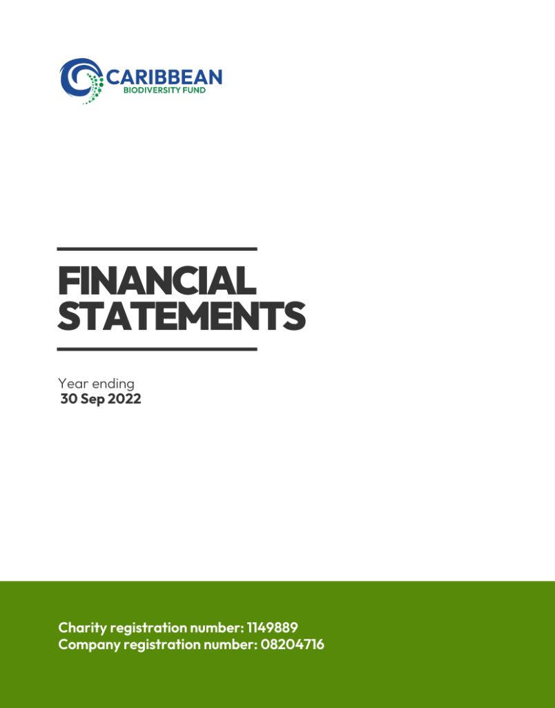 Financial Statements: 2022